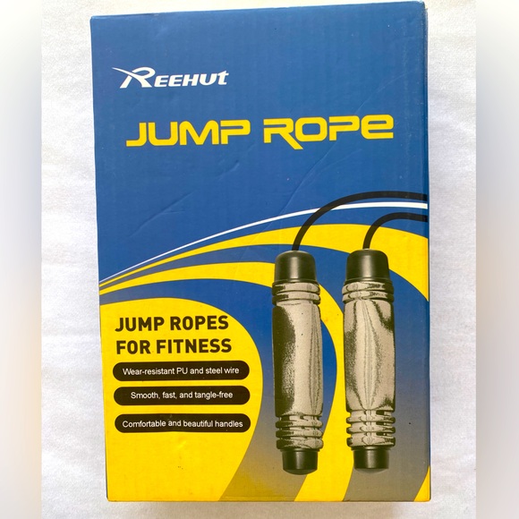 REEHUT‎ BLACK JUMP ROPE - Picture 1 of 4